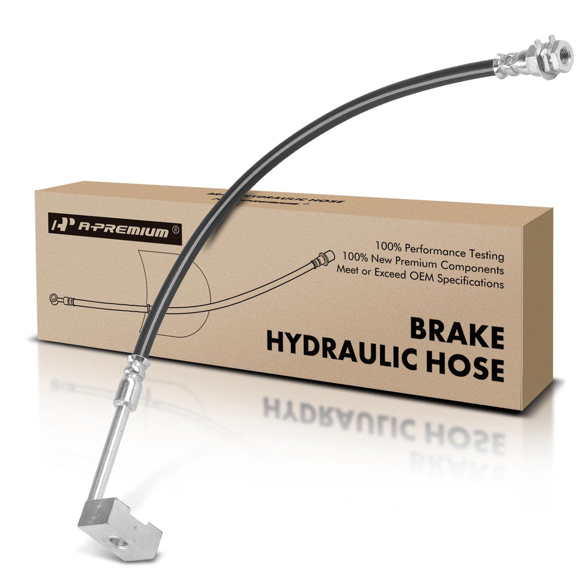 A-Premium Brake Hydraulic Hose Compatible with Ford