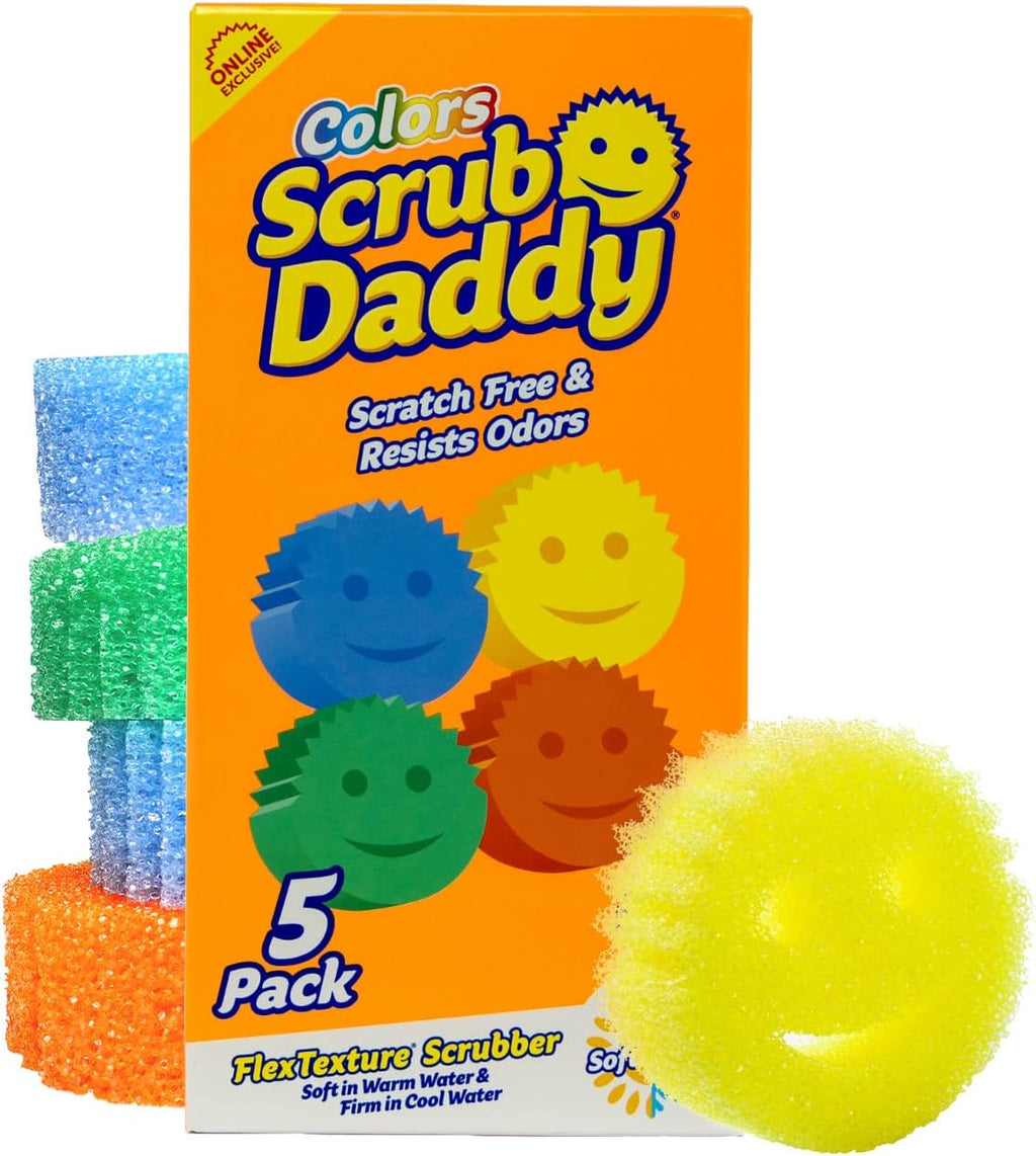 Scratch-Free Multipurpose Kitchen Sponges - Bulk Dish Sponges for Kitchen, Bathroom, Household Cleaning & More - Made