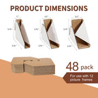 Adjustable Picture Frame Cardboard Corner Protectors for Shipping