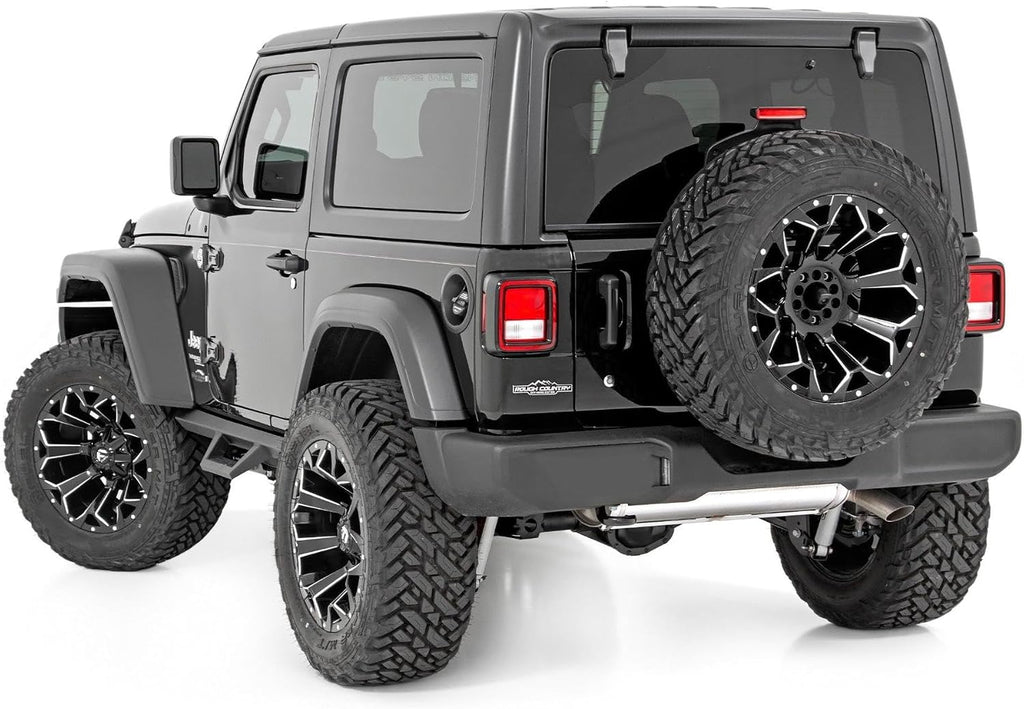 Rough Country 2.5" Lift Kit for Jeep Wrangler JL & Unlimited (2024-2025) - Includes Coil Spring Spacers