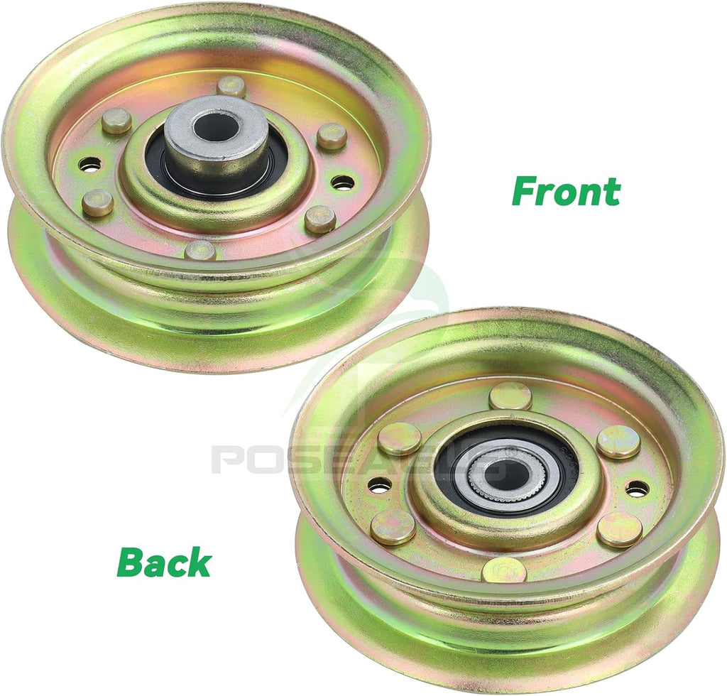2 Pack 131494 Idler Pulley Craftsman for Craftsman 42" LT1000 Deck