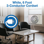 9155 Window Fan, 16-Inch,White