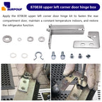 870838 Top Left Door Hinge Cartridge Fits For TRUE Door Hinge Kit
