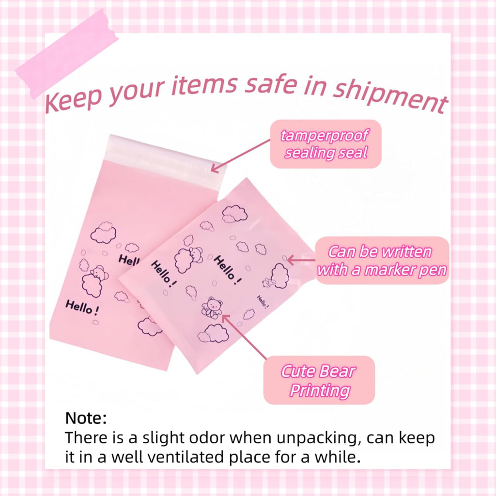 50 Pcs Poly Mailers Self-Seal Shipping Envelopes Packaging Bags