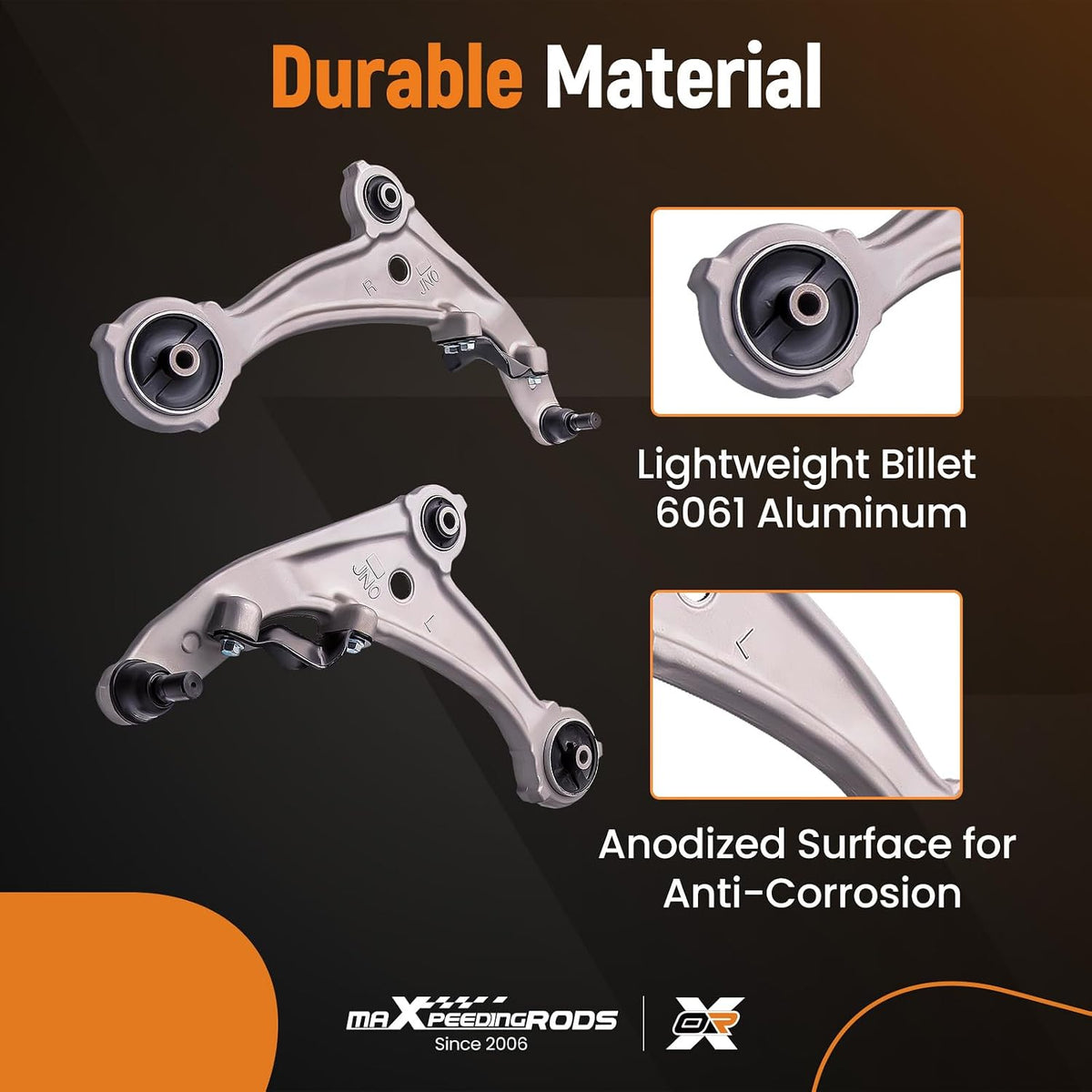 maXpeedingrods 2Pcs Front Lower Control Arm Kit for Nissan Altima 2007-2012