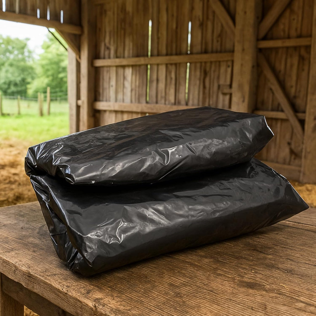 10 Pack Pallet Covers 55" X 53" X 75", 3 Mil Waterproof Bags