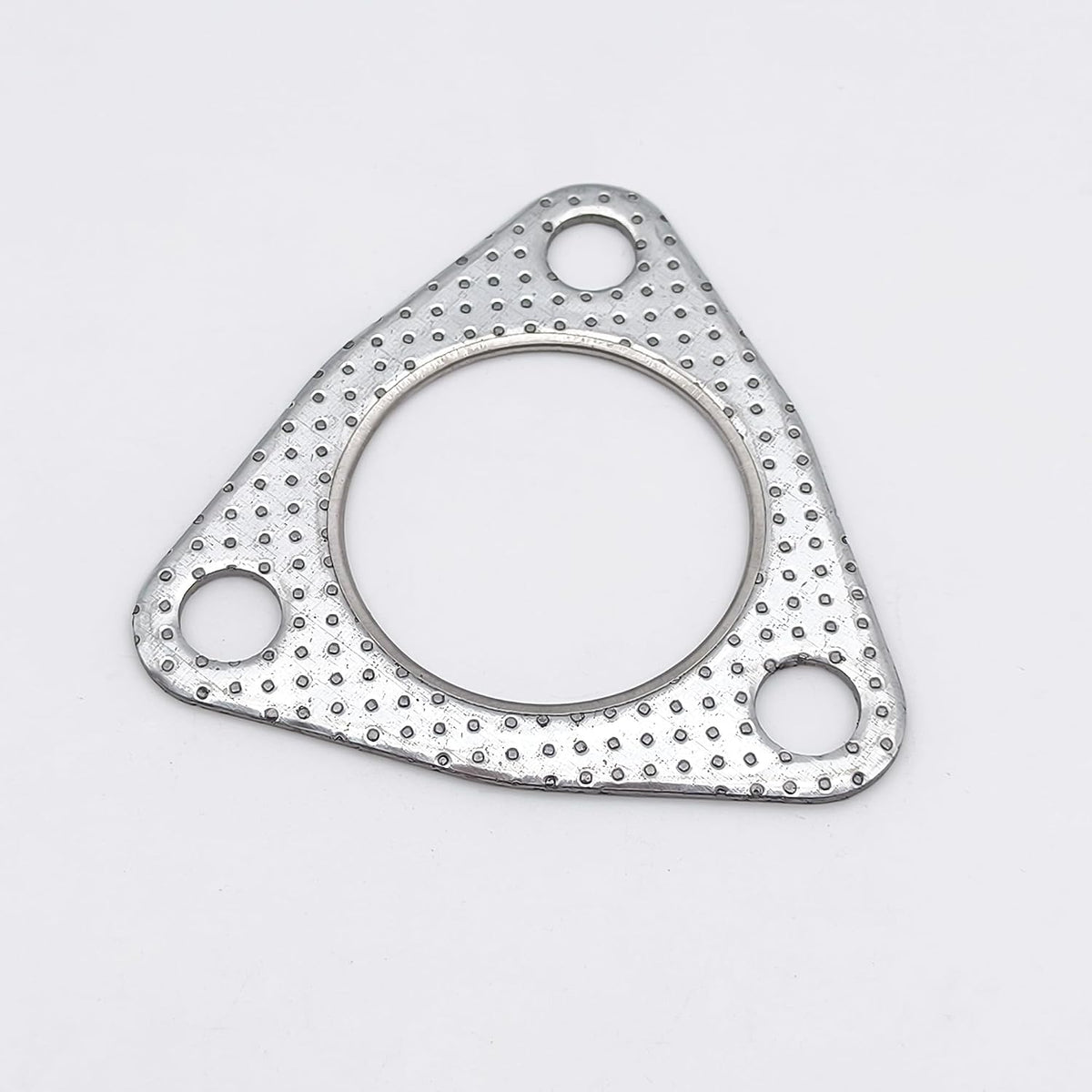 2 Inch Exhaust Gasket 3-Bolt Flange 53mm Graphite w/Fire Ring 2 Pcs