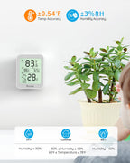 Govee Indoor Hygrometer Thermometer 2Pack H5075 with Bluetooth App Control
