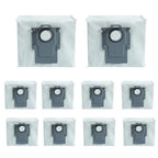 Jollyhilan 10 Pack Dust Bags Compatible with Roborock Q5+,Q5 Max+