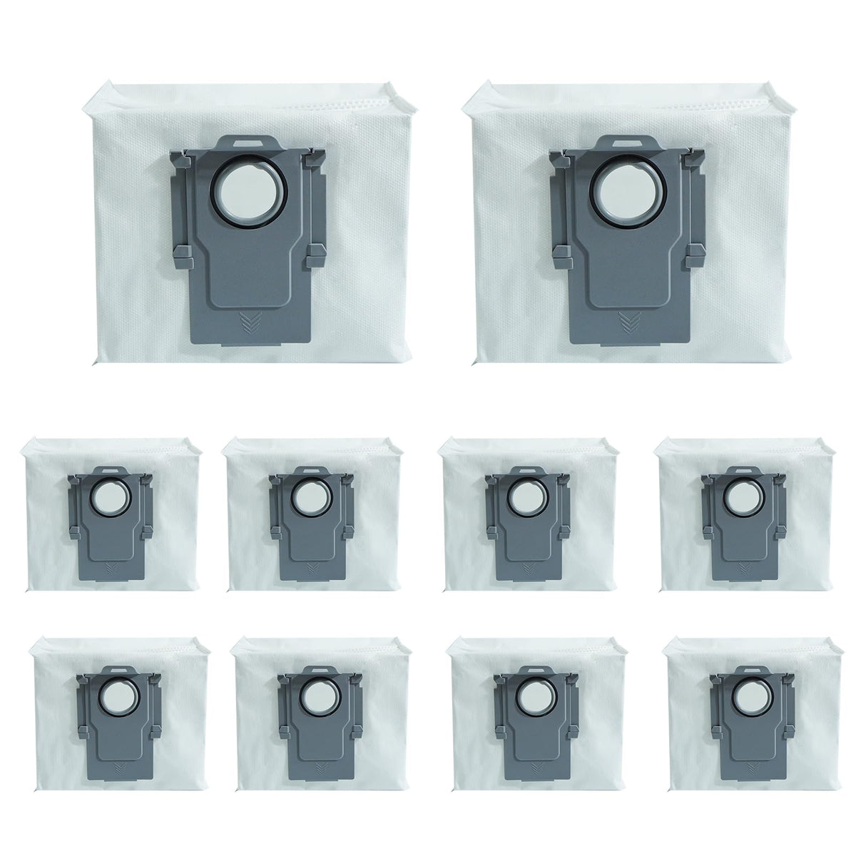 Jollyhilan 10 Pack Dust Bags Compatible with Roborock Q5+,Q5 Max+