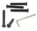 iexcell 5 Pcs M10 x 70mm Thread Pitch 1.5 mm Alloy Steel 10.9 Grade Hex Socket Button Head Cap Screws Bolts Kit, Black Oxide Finish