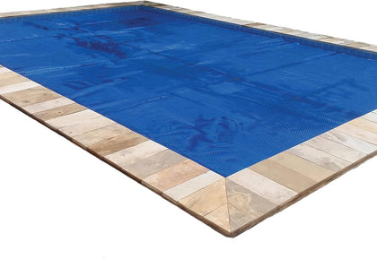 16' x 32' Premium Blue Rectangle Solar Pool Cover 12 Mil for Solar Heating Above Ground Pools and Inground Pools