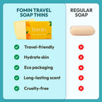 Paper Soap Sheets for Hand Washing - 200 Lemon Travel Soap Sheets