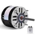 DL1036 Direct Drive Blower Motor - 1/3 HP, 1075 RPM, 3 Speed, 115 Volt, 4.9 Amp, 48 Frame Sleeve Bearing Compatible with A.O. Smith/Century/GE/Fasco/Emerson/Franklin/Dayton/Universal Electric/Fedders