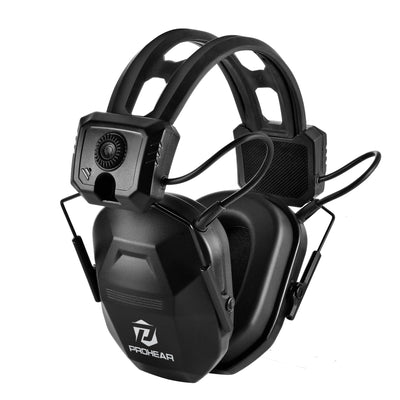 031 Electronic DSP 4X Sound Amplification Shooting Ear Protection for Gun Range, Hunting, 26dB NRR Hearing Protection