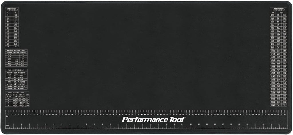 W88977 16 x 35.75 in. Neoprene Workbench Mat | Protective work surface mat. Chemical resistant to oils and solvents.