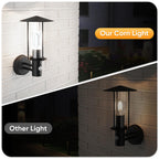 60W LED Corn Light Bulb(6 Pack),(600 Watt Equivalent) Fanless E26/E39 Medium/Large Mogul Base LED Cob Lamp 5000K