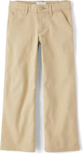 Girls' Uniform Wide Leg Chino Pants