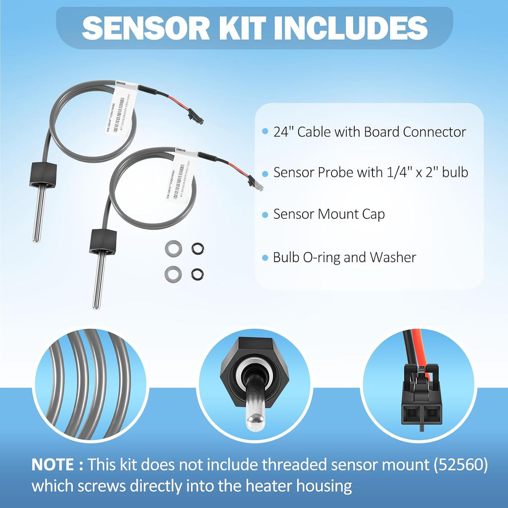 32016 Hot Tub Pool Heater Sensor for Balboa M7 Sensor Kit, Temp/High Limit