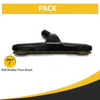 Replacement for Cen-Tec Systems Vacuum Floor Brush, Black
