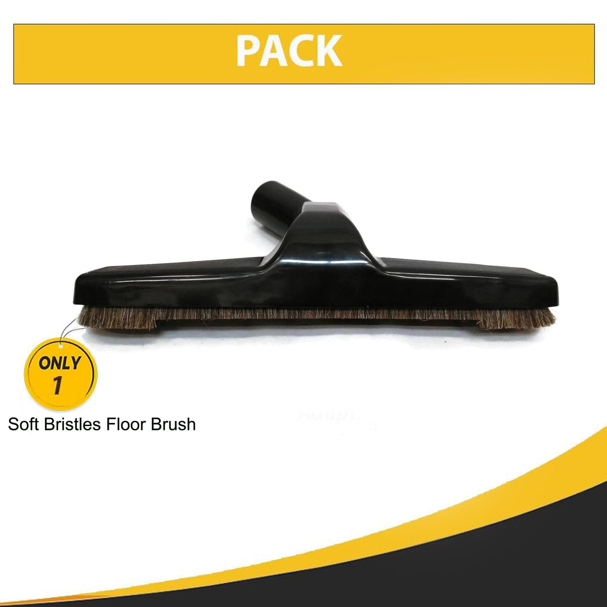 Replacement for Cen-Tec Systems Vacuum Floor Brush, Black