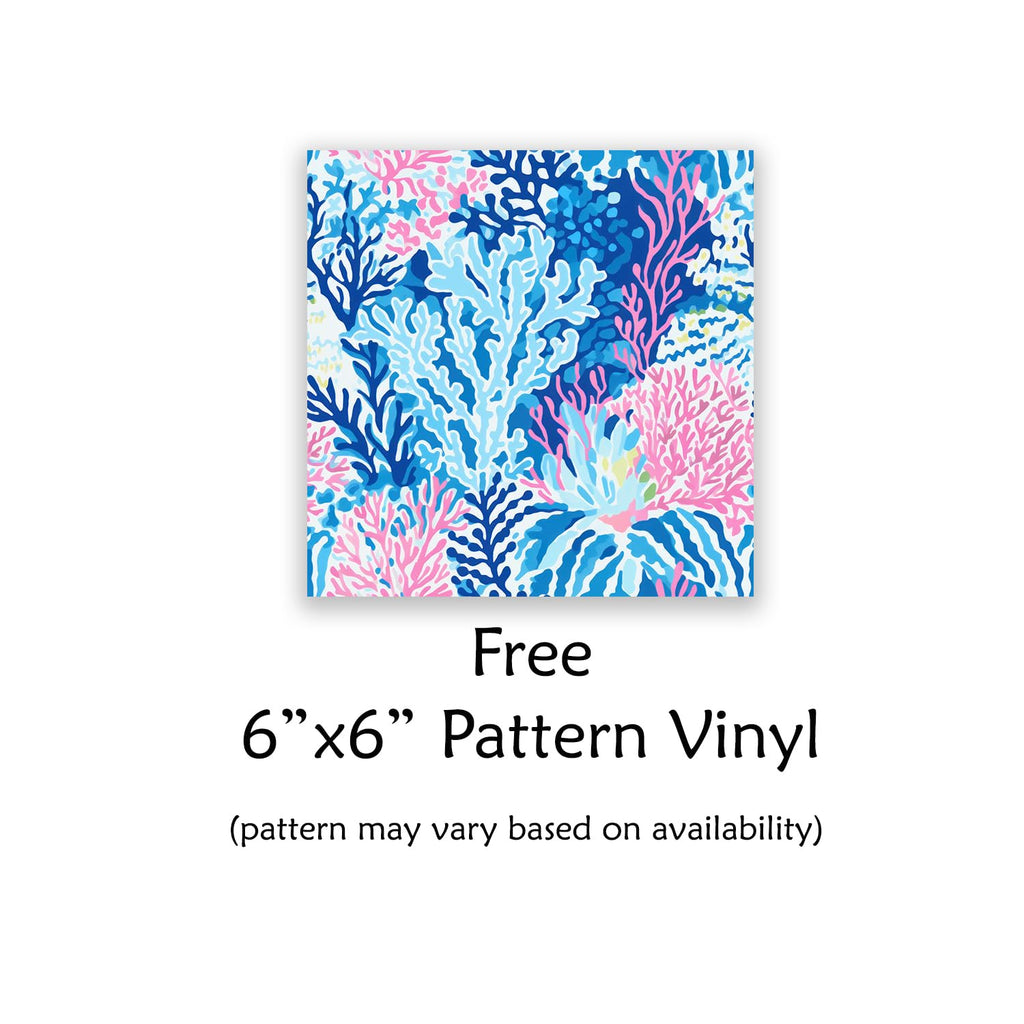 Ten 12" x 12" Sheets Oracal 651 Permanent Adhesive Craft Vinyl for Cricut, Silhouette, and Cameo Cutters with Pattern