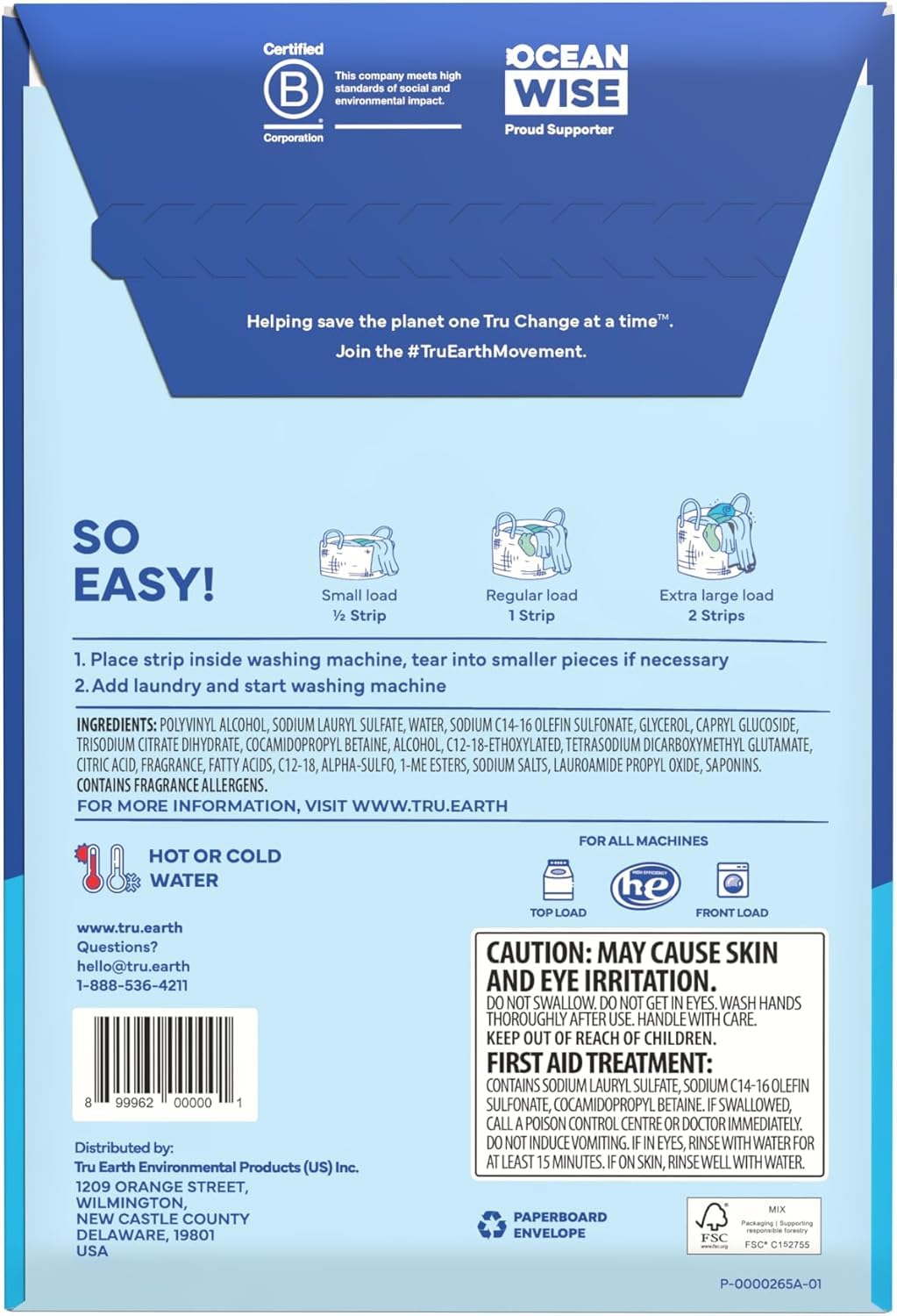 Dry Laundry Detergent Sheets, Fresh Linen, 64 Loads