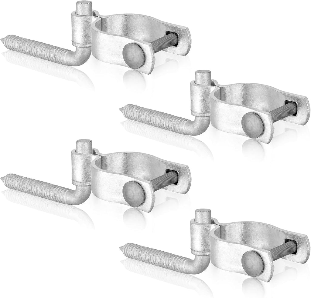8 Pcs Farm Gate Hinge Set, 5/8'' x 2'' Gate Hinge