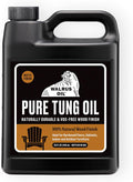 100% Pure Tung Oil, Wood Finish for Any Woodworking Project, Natural, Vegan, Food-Safe. 32oz Jug