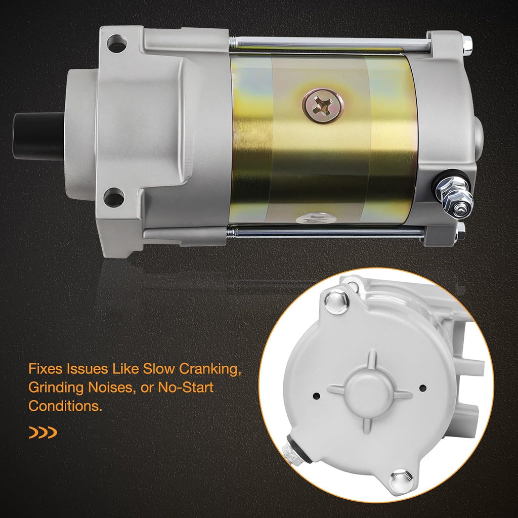 HQPASFY 925-06907 Electric Starter Motor fits MTD Cub Cadet