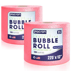 Anti-Static Bubble Roll Wrap 12" x 225', 2-Pack Perforated ESD Cushioning
