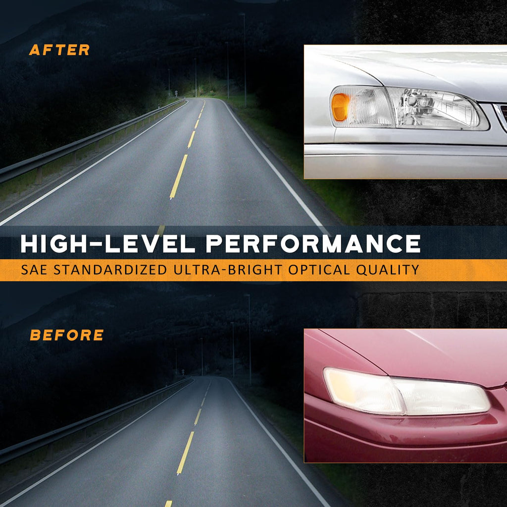 Headlights Assembly for 1998-2000 Toyota Corolla CE/LE/VE