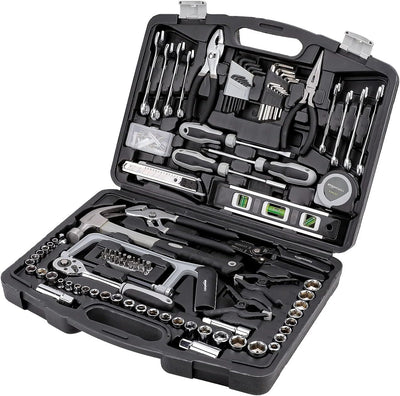 173-Piece General Household Hand Tool Set with Storage Case, Portable Tool Kit for Home Maintenance and Everyday Repairs