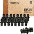 [25-Pack] PROCURU 1/2-Inch Coupling, Expansion PEX-A F1960 Plumbing Fitting, Certified Safe