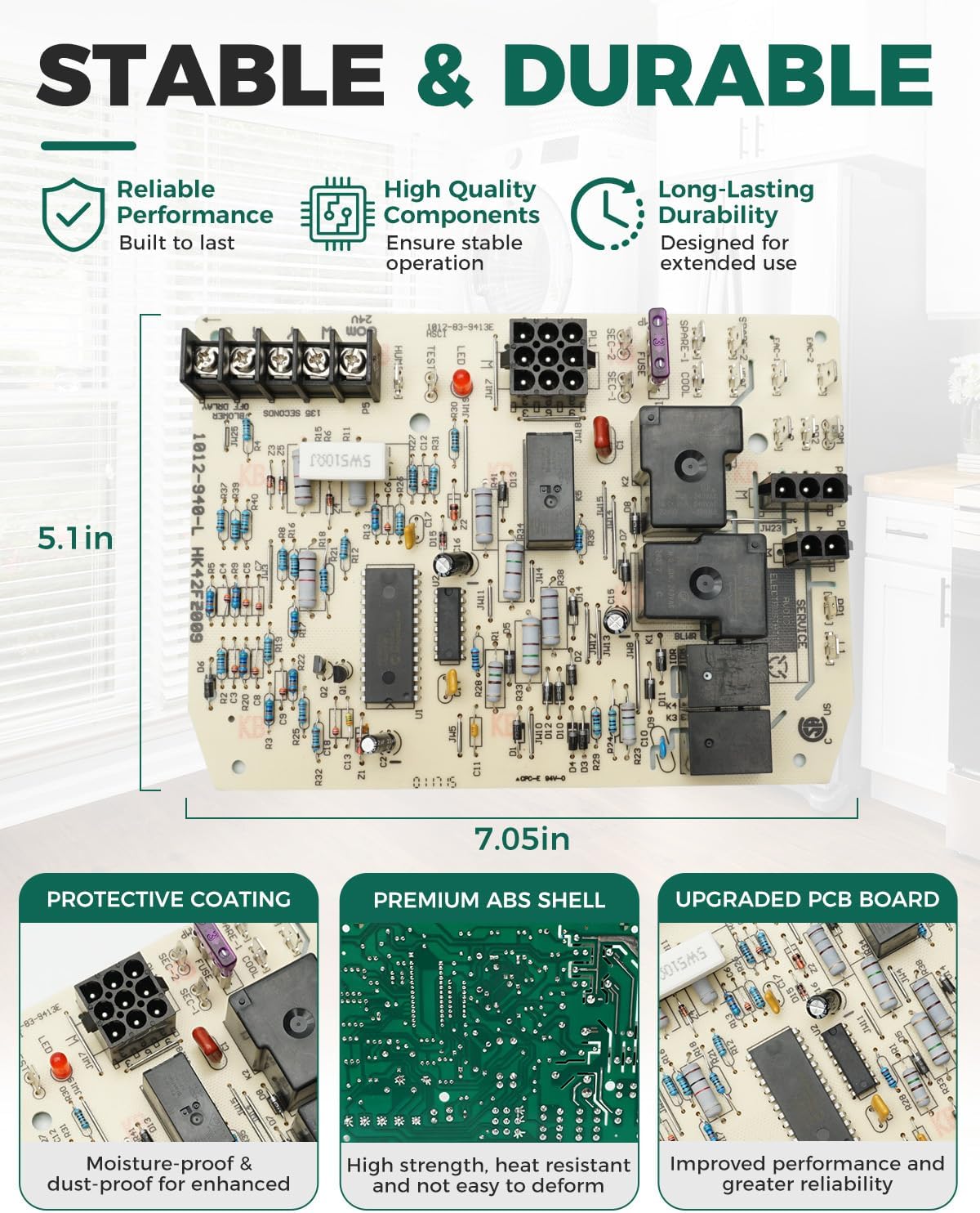 Furnace Control Board 1012-940-L for Carrier Bryant Payne