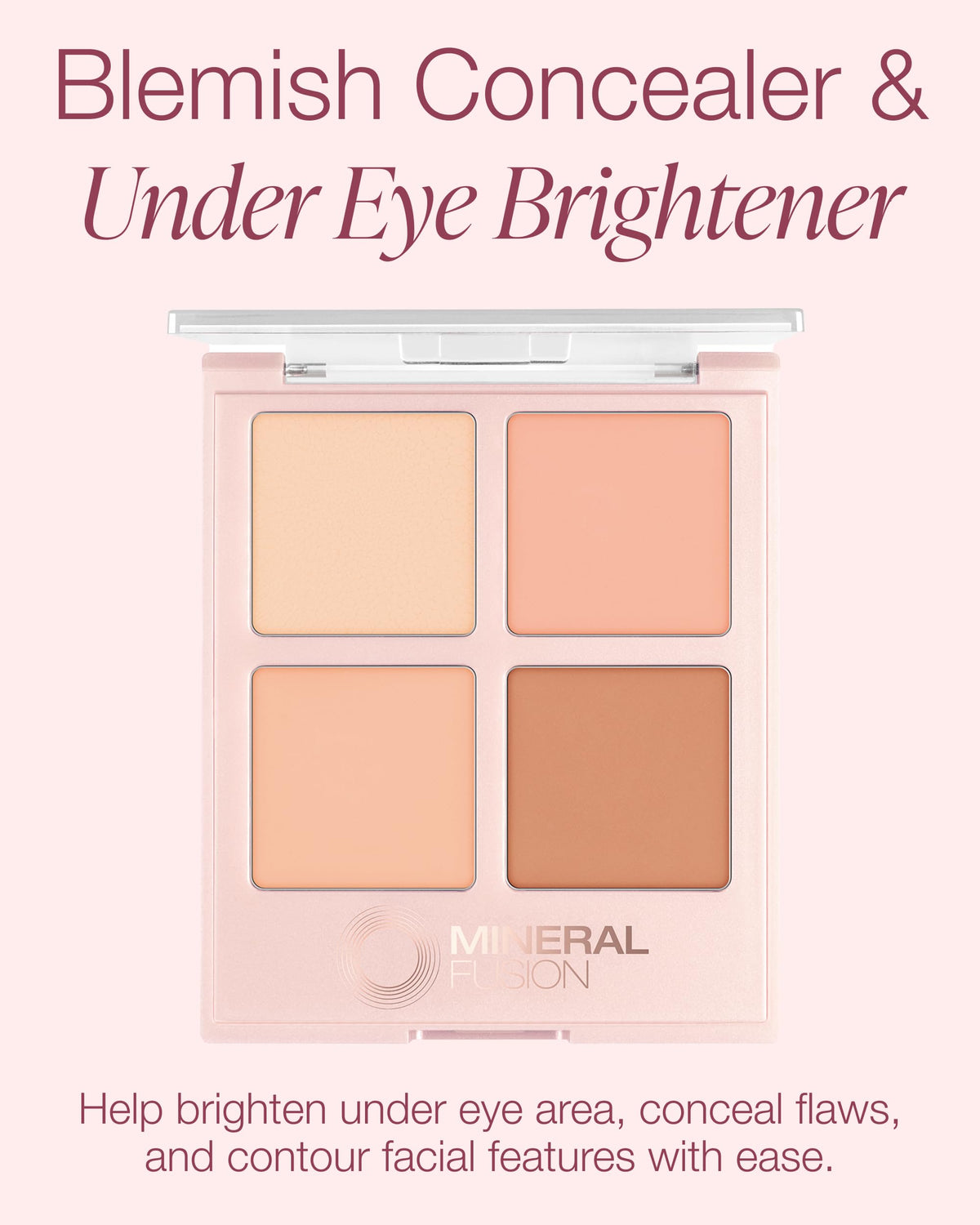 Makeup Cream Concealer Eye Palette Quad (Indulgence)