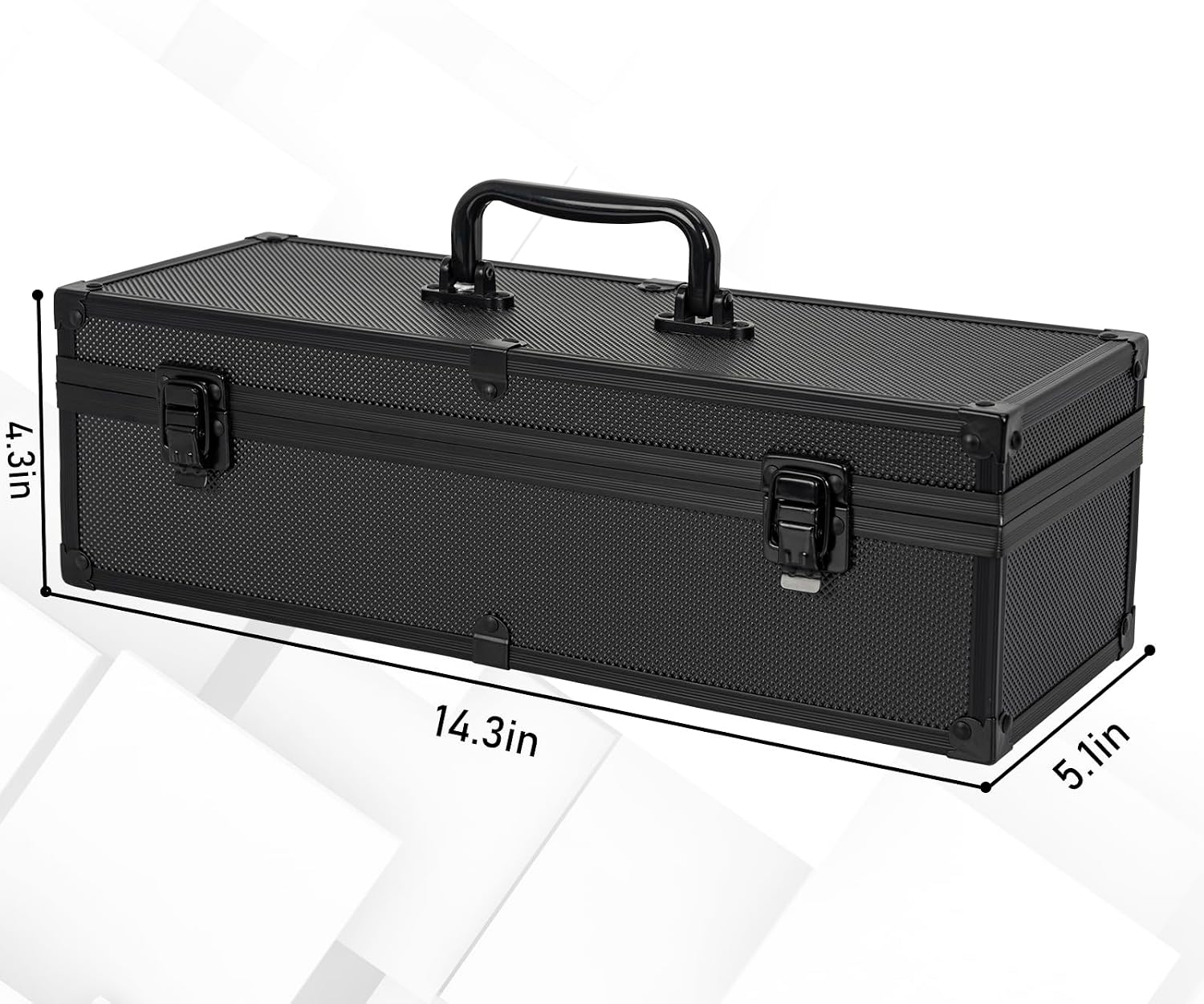 Toploader Storage Box for 3" x 4" 35pt Rigid Card, Magnetic Card Case | Portable Top Loader Card Case with 3