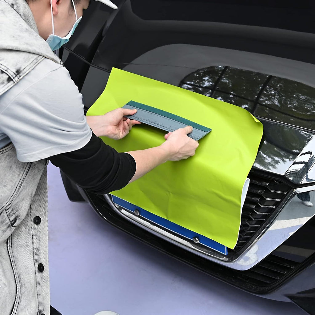 Large Vinyl Squeegee Window Tint Tool 3PCS Big Size Felt Edge Wrap Scraper for Vinyl Graphic Decal Car Wrapping