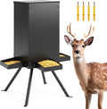 90 lbs Gravity Metal Deer Feeder