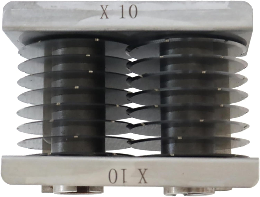 10mm Blade for Electric Food Slicer, 110V Stainless Steel Blade for Commercial Slicer, Adjustable Thickness for Meat