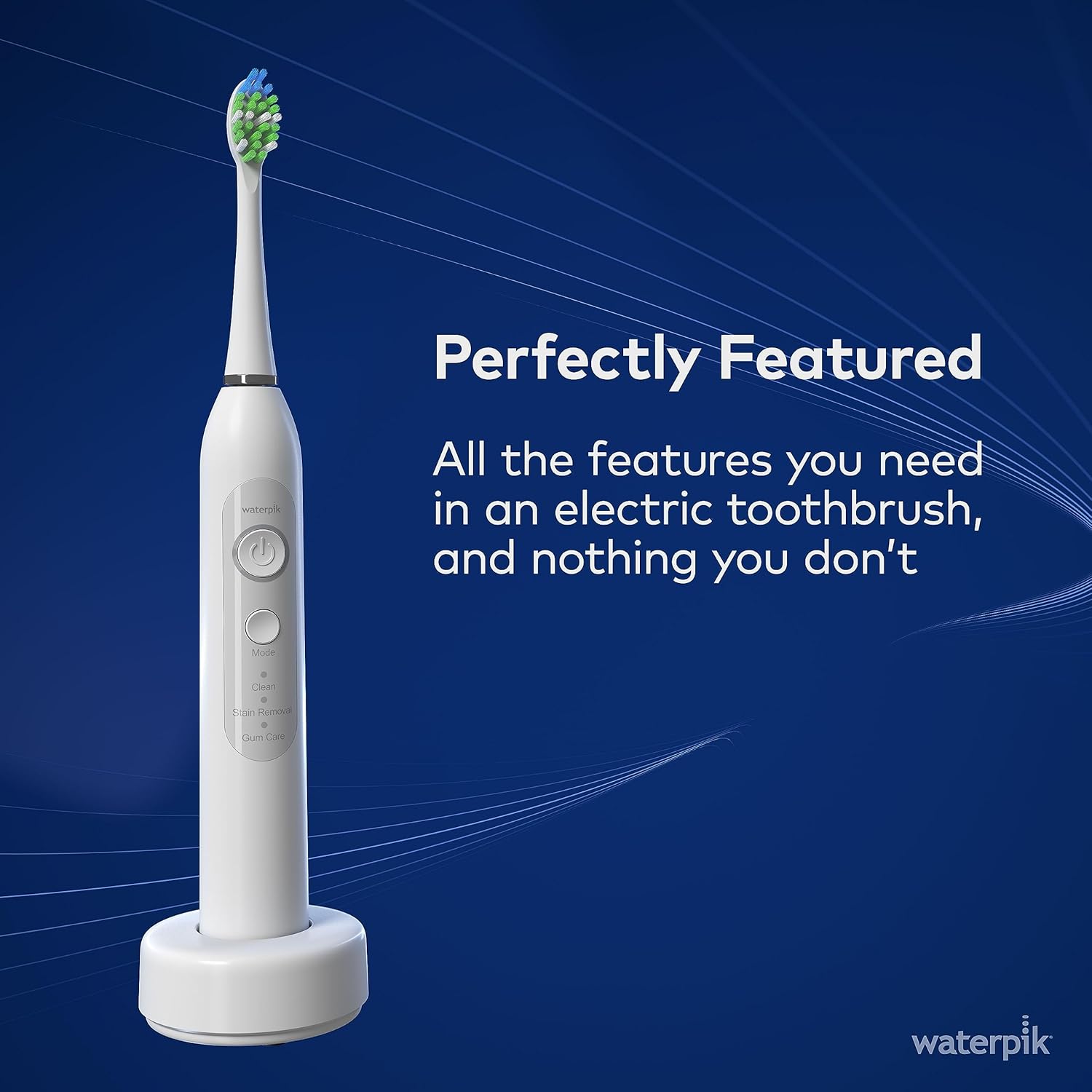 Cordless Pearl and Sensonic Rechargeable Electric Toothbrush and Water Flosser Combo, Complete Dental Care for Teeth