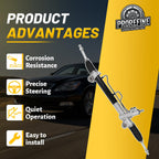 ProRefine Hydraulic Power Steering Rack Replace # 97-2630