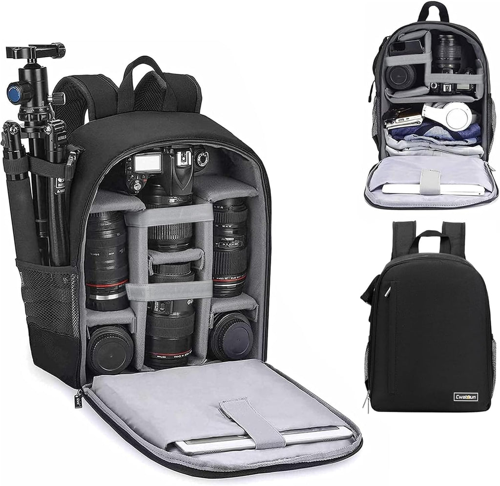 Camera Backpack Bag Water-resistant DSLR SLR for Canon/Nikon/Sony | Professional for SLR DSLR Mirrorless Camera Bag