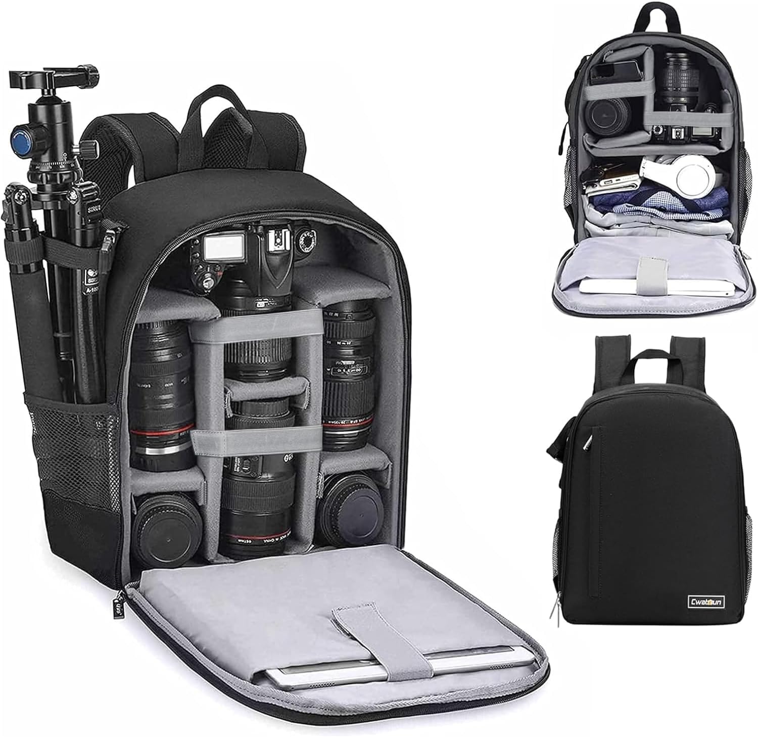 Camera Backpack Bag Water-resistant DSLR SLR for Canon/Nikon/Sony | Professional for SLR DSLR Mirrorless Camera Bag
