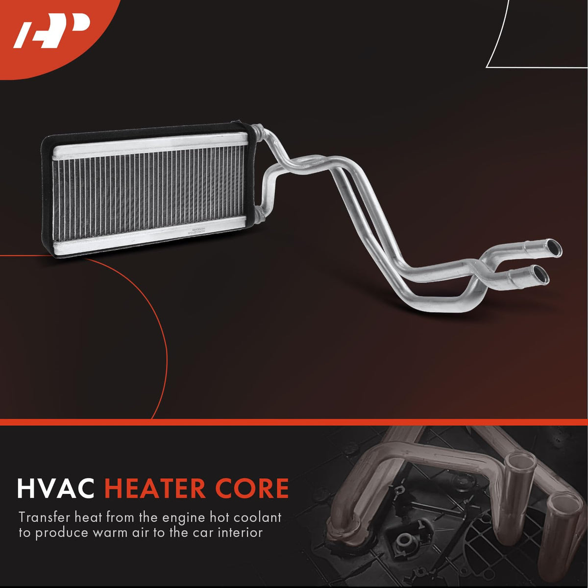 A-Premium HVAC Heater Core Compatible with Lexus