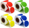 2000 Pieces 2 Inch Color Coding Label Dot Stickers