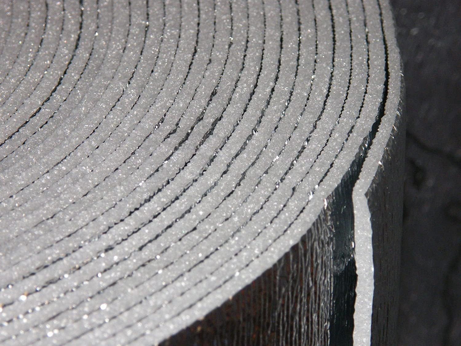 NASA TECH White Reflective Foam Core 2 Car Garage Door Insulation Kit 16FT (Wide) x 8FT (HIGH) R Value 8.0 Made in