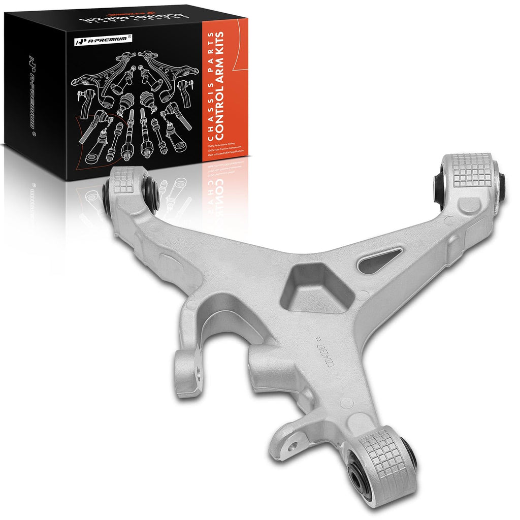A-Premium Rear Right Lower Control Arm with Bushing, Compatible with Jaguar