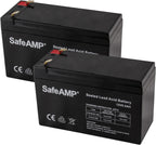 SafeAMP RBC17 UPS Batteries for Select APC Models, 2-Pack