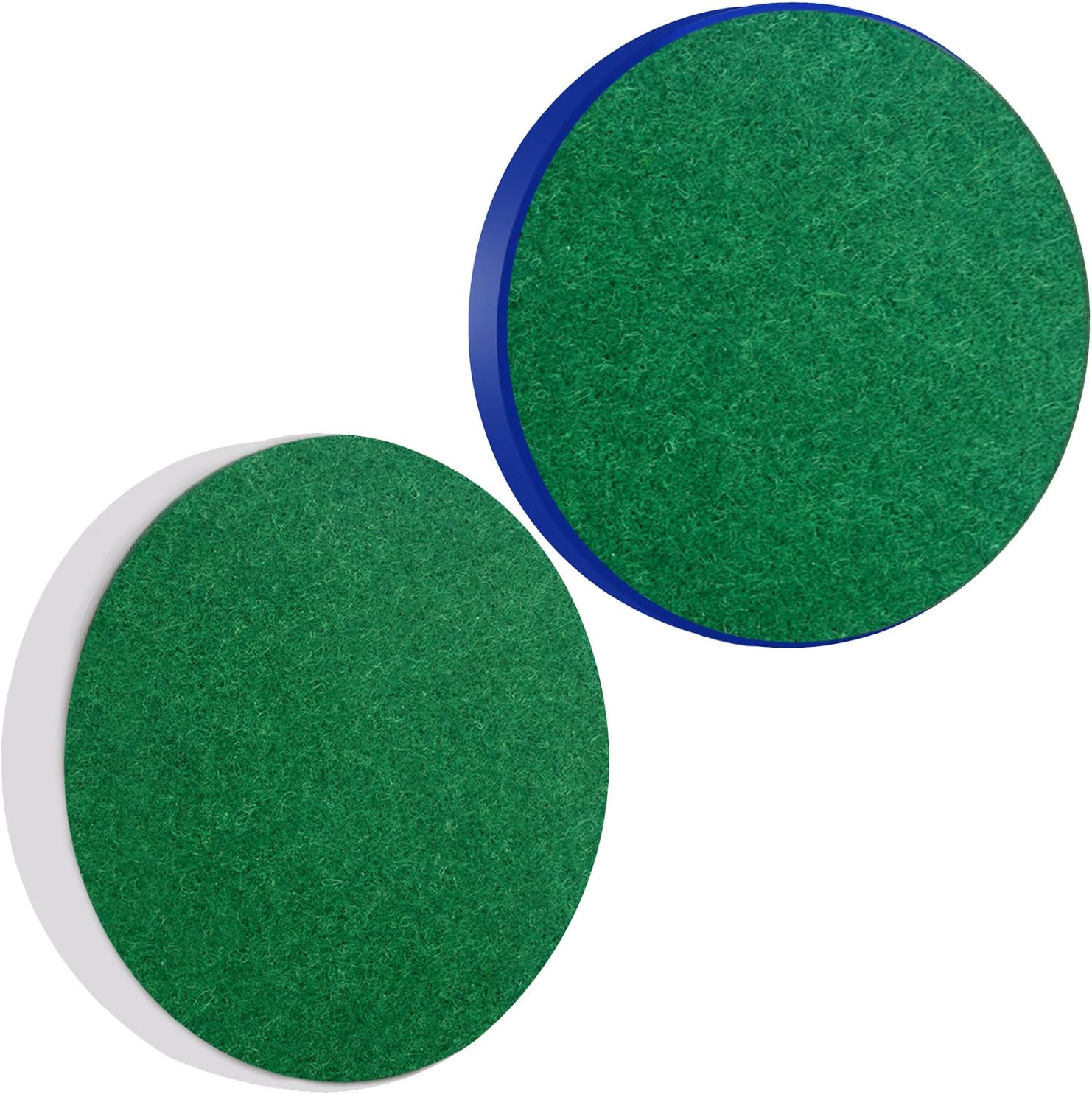 Air Hockey Pushers and Red Air Hockey Pucks, Goal Handles Paddles Replacement Accessories for Game Tables (4 Striker